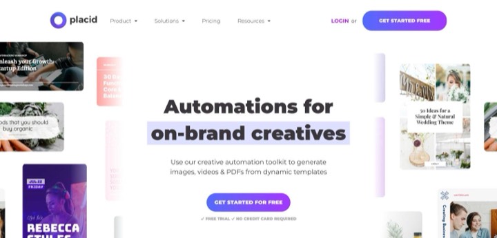 Placid homepage, first screen, 2026-10-14